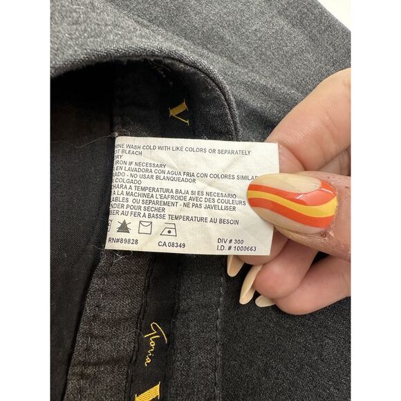Gloria Vanderbilt Womens Dress Pants Size 12 Gray - Picture 6 of 13